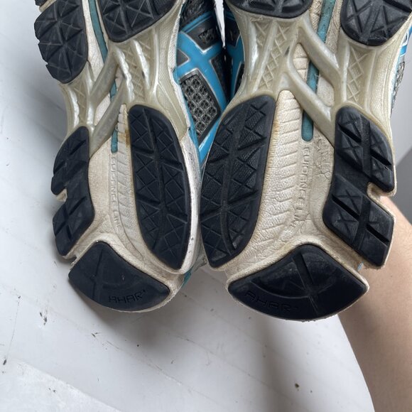 Asics Womens Gel Kayano 19 T350N Gray Running Shoes Sneakers Size 8 - Picture 9 of 16